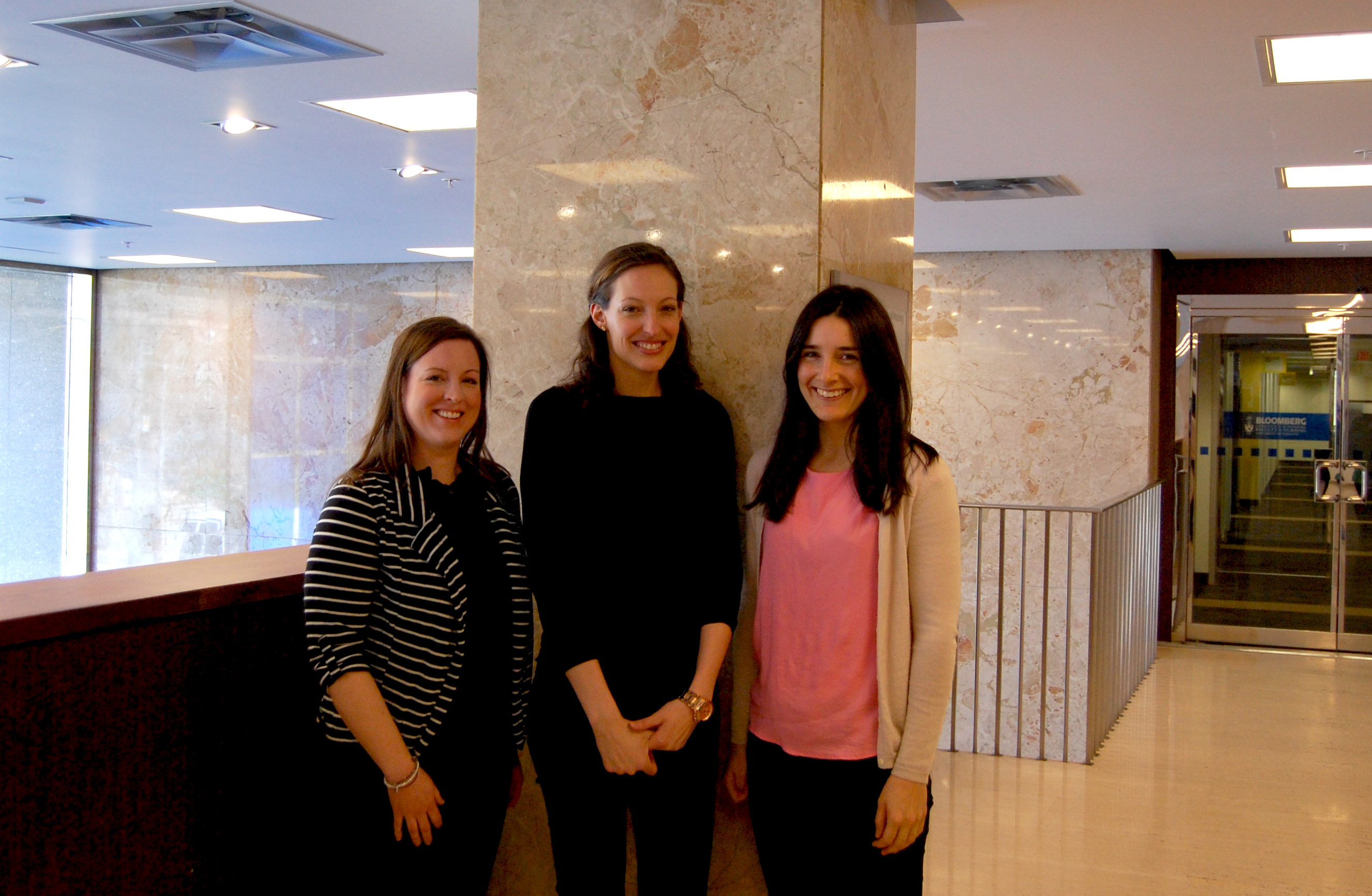 Meghan Henderson, Leah Jodoin and Rose Patterson