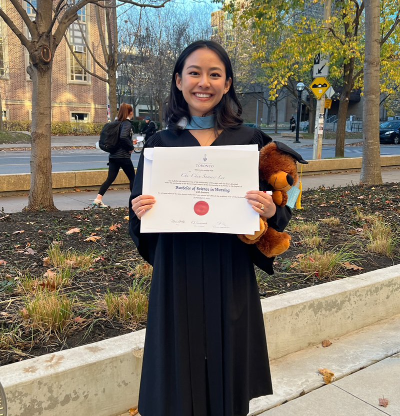 We are all in this together” – Nursing grad aims to advocate for future  nurses - Lawrence Bloomberg Faculty of Nursing